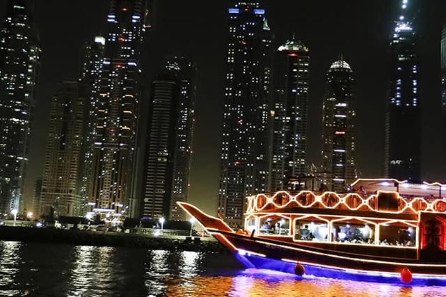 Dubai Frame and Dhow Cruise Marina