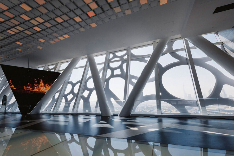 Dubai Frame and IMG Worlds of Adventure