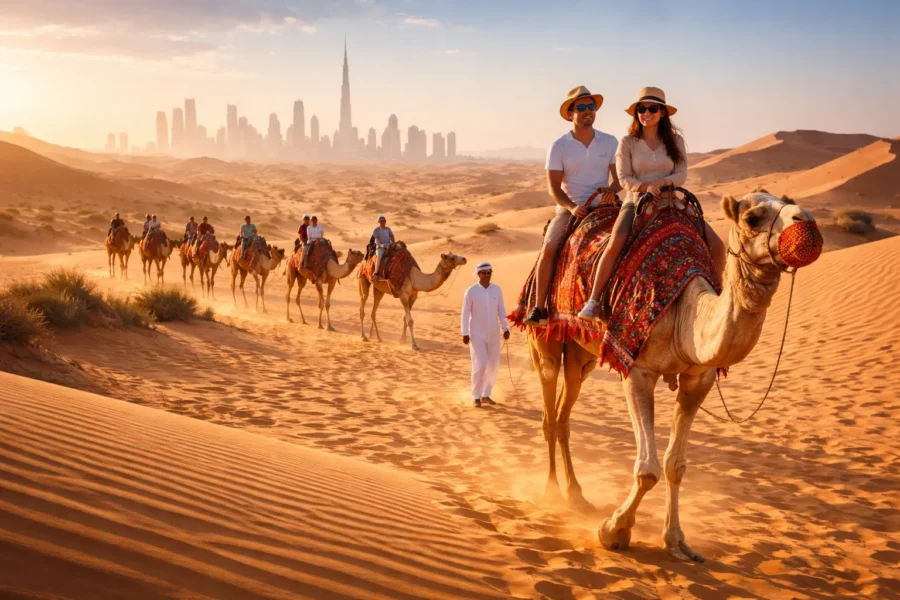 Camel Trekking Dubai