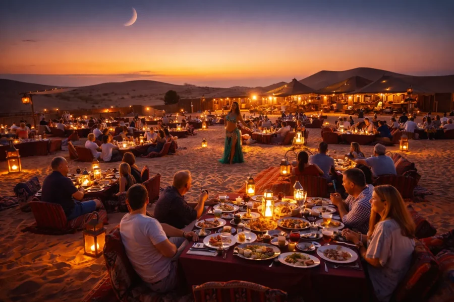 Dinner in Desert
