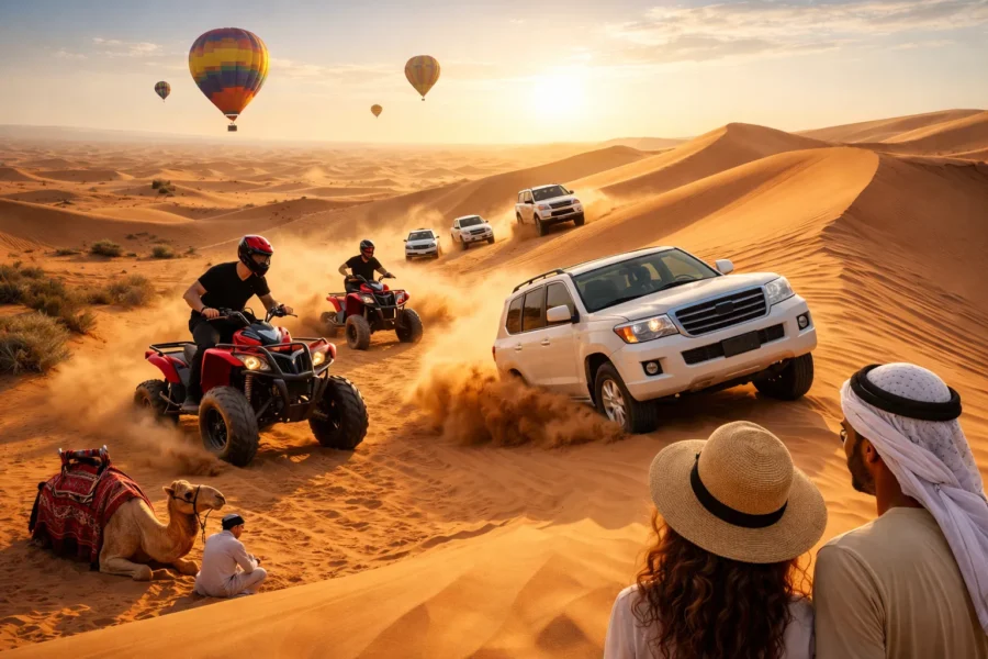 Morning Desert Safari with Quad Bike Dubai